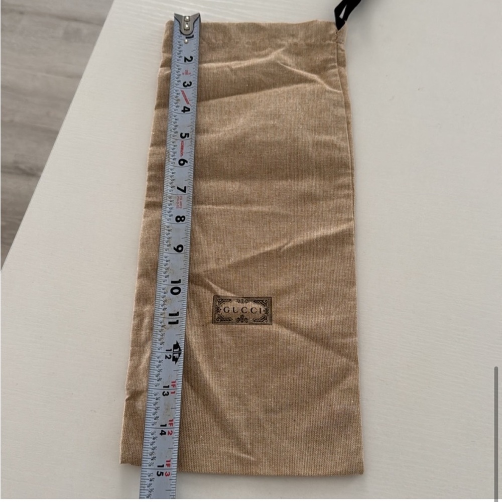 Gucci Dust Bag Monogram Beige Drawstring - image 6